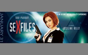 Sex Files - Joseline Kelly Striptease & Masturbation VR