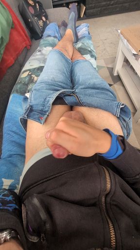 Cumshot, i came after gooning for hours thinking of being sucked and fucked teen boy masturbating brother alone