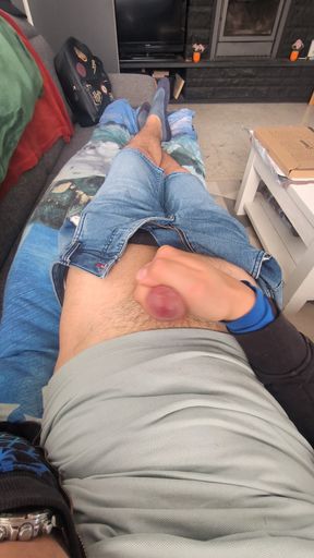 Cumshot, i came after gooning for hours thinking of being sucked and fucked teen boy masturbating brother alone