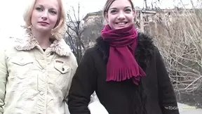 Mischel and Chichita seduced by a BBC for wild threesome