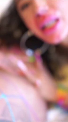 Tattooed Latina MILFs Lick Wildly Until Squirting