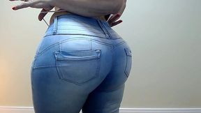 Bouncing in tight jeans, check out my mature onlyfans