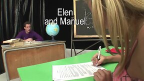 Teacher`s Surprise: Shemale Sexual Encounter in the Classroom