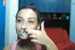 Blowjob facial