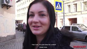 Porn agent from Russia fucks the girl and cums on the tummy