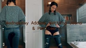 Wednesday Addams Wetting Jeans & Panties SD