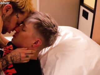 T-lads get wicked at FtM boyz sleepover - fellatio and DP - Jaq Quicksilver and XXX Skips