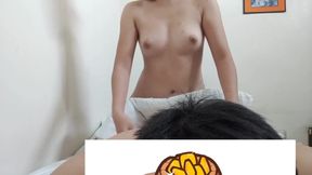 NAG PA MASSAGE SA SEXY ASIAN PINAY NA MASAHISTA!! TAPOS KANTUTAN NA!! POV DOG STYLE AT MISSIONARY!!