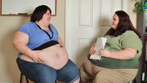 Feedee Questions With Jenny Riot and Tiffany Cushinberry *WMV*