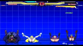 Hentai Anime Sex Battle – Kuromaru vs ARCANA HEART for Intense Cumshot Action