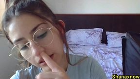 shanaxnow ass fingering ass playing with my snots nostrils