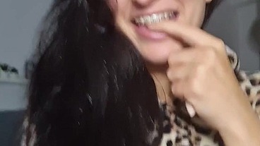 Dressed as a leopard i masturbate in my chair gaming CLAUDIA BAVEL