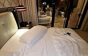 Record of my favourite brunette fucked in ass, squirting and eating my cum in hotel room