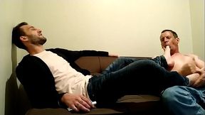 Pornstar Jesse Prather'_s first footjob