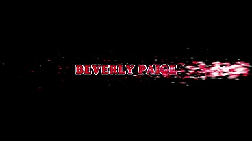 Beverly Paige Masturbates Before Blowjob Tit Fucking Facial with Christian