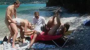 public family therapy beach orgy