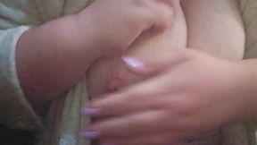 Watch BBW MILF Titty Play and moan while dirty talking and using a sex toy