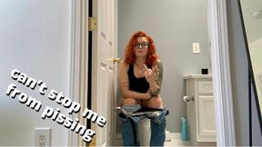 I&#039;m gonna take a piss and you can&#039;t stop me - full video on Veggiebabyy Manyvids