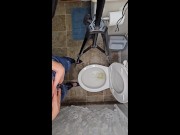 Nerdy Faery Standing Jeans Piss One Handed POV Blooper