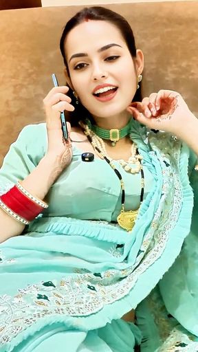 Newlymarried Indian Housewife Called Her Friend and Get Fucked Hard in Hindi Audio.