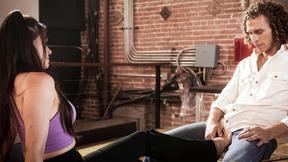 ”Big Titted actress lands a role with footjob & sex with the director”