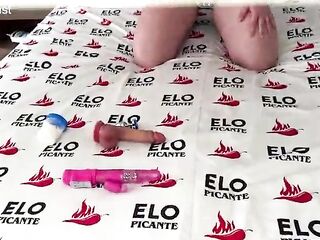 Ingrid Arias puts her toys in the spicy room