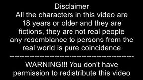 The Genesis order: threesome, big cock handjob, cum eating and squirting ep 73