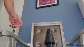 TRANSEROTICA  - Trans lady Bambi Bliss butt plugs herself solo