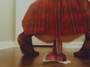 Slutty Bunny Bounces On A Huge Horse Cock