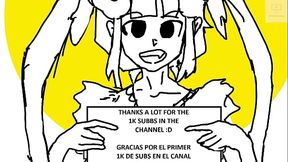 Hospitalized hero's sexy animated quarantine with a big-titted white girl