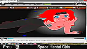 Sexy Space Anime Girls Engage in Hot Erotic Arcade Fun for Adults Tonight