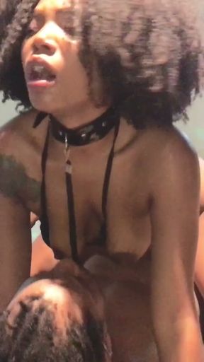 Sharing His Wife Kiara Hot stuffing her with two big BBCs in Brazil Davi Very Hot   Clip 1