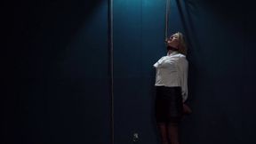 5296 Amber in White Blouse Walltied