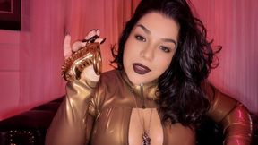 Locktober's Latex Goddess JOI orgasm reward ritual for good boys
