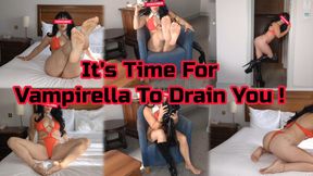 It's TIme For Vampirella To Drain You!