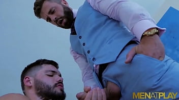 MENATPLAY Suited Men Hector De Silva And Nicolas Brooks Anal