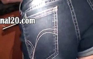 Deep amateurs anus sex in the kitchen