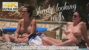 Shady looking milfs - BeachJerk