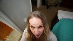 I love how your massive cock&#x1F32D; humiliated Dad's tiny one ~ Kymber Leigh (2of3)