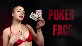 Poker Face - The House Always Wins 🃏 Interactive JOI Card Game