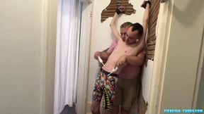 TicklishChubs: Dom Matt luvs his arms rambling around Spiritmonkeys slender bod