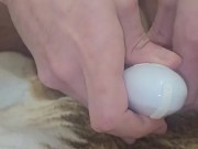 Seesaw Challenge Straight Edge Lelo Loki Vibrating Fleshlight Dangling Close Up Cock Twink Shorties