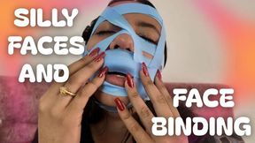 SILLY FACES AND FACE BINDING