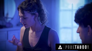 PURE TABOO Teen Hazel Moore CAUGHT With Stepdad's DRIPPING CREAMPIE By BFF - THE PARTY'S OVER PART 2