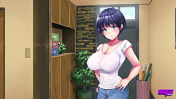 The Old Man Taught His Innocent Daughter-In-Law While His So,n  Is On A Business Trip - HENTAI PROS