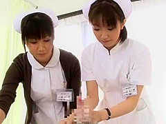 Exotic Japanese model Mint Suzuki, Tsubaki Katou, Yuri Aine in Fabulous Medical, Threesomes JAV movie