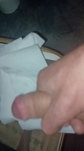 Solo wank late at night