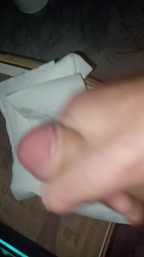 Solo wank late at night