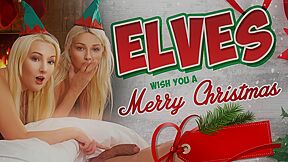 Karol Lilien And Lovita Fate In Elves Wish You A Merry Christmas