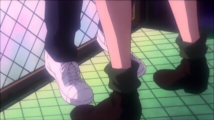 misato and shinji adult kiss goodbye